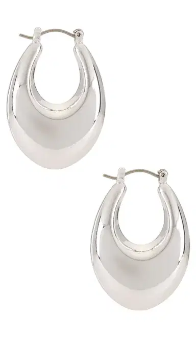 Ettika Open Teardrop Hoop Earrings | Thumbnail 2 Ettika Open Teardrop Hoop Earrings | Thumbnail 2
