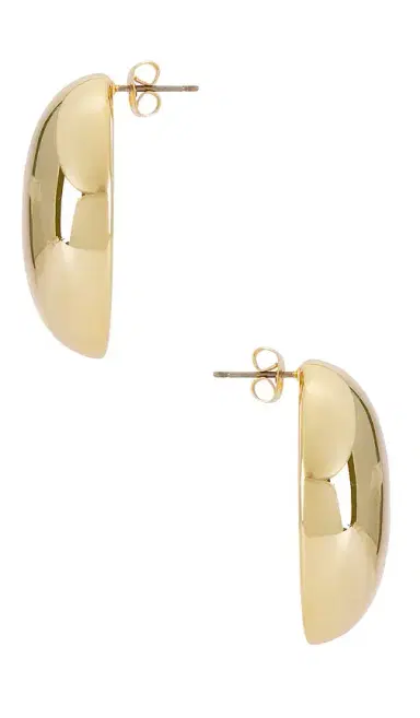 Ettika Smooth Dome Earrings | Thumbnail 2