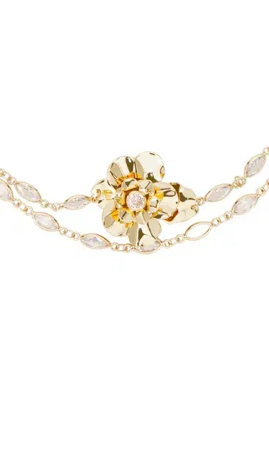 Ettika Bazel Crystal Layered Flower Necklace | Thumbnail 2 Ettika Bazel Crystal Layered Flower Necklace | Thumbnail 2