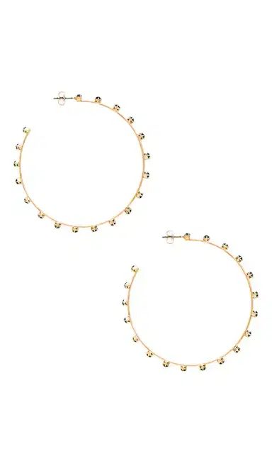 Ettika Studded Hoops | Thumbnail 2 Ettika Studded Hoops | Thumbnail 2