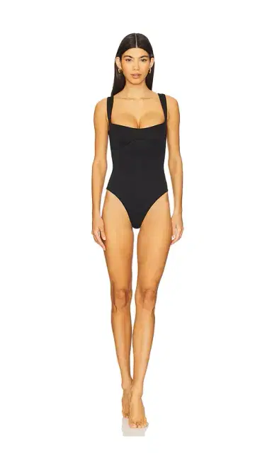 GOOD AMERICAN Compression Sweetheart Swimsuit | Thumbnail 1