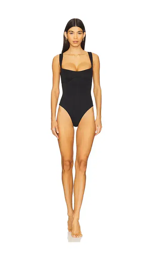 GOOD AMERICAN Compression Sweetheart Swimsuit