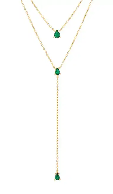 BRACHA Esmeralda Lariat Necklace | Thumbnail 2 BRACHA Esmeralda Lariat Necklace | Thumbnail 2