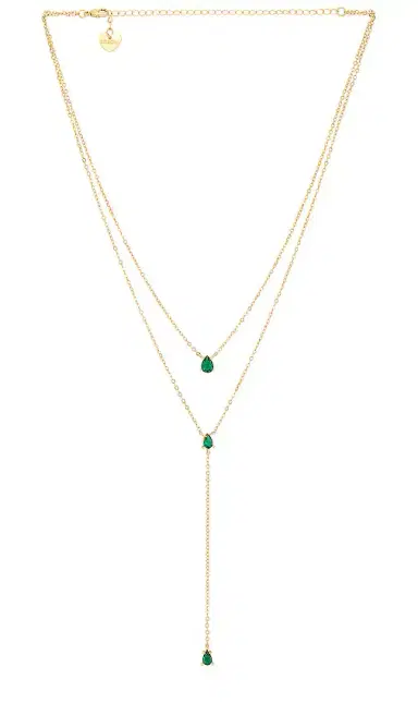 BRACHA Esmeralda Lariat Necklace | Thumbnail 1 BRACHA Esmeralda Lariat Necklace | Thumbnail 1