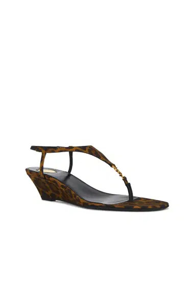 Saint Laurent Cassandra Sandal | Thumbnail 2 Saint Laurent Cassandra Sandal | Thumbnail 2