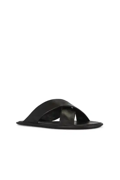 Saint Laurent Talha Flat Sandal | Thumbnail 2 Saint Laurent Talha Flat Sandal | Thumbnail 2