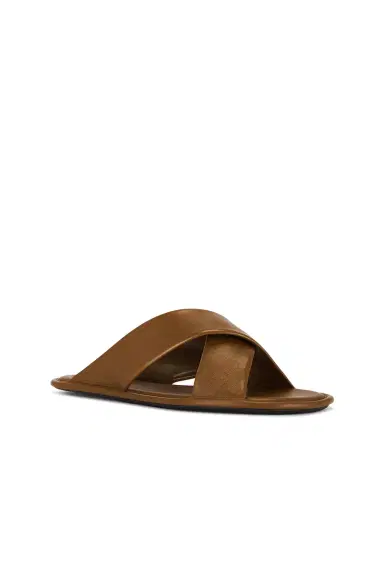 Saint Laurent Talha Flat Sandal | Thumbnail 2 Saint Laurent Talha Flat Sandal | Thumbnail 2