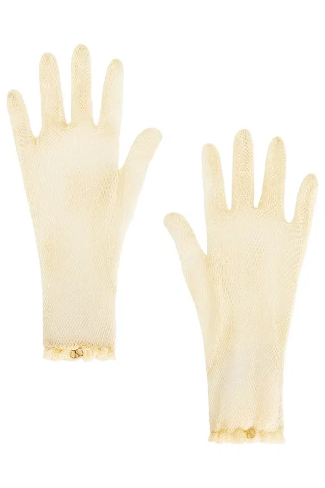 V Logo Signature Gloves