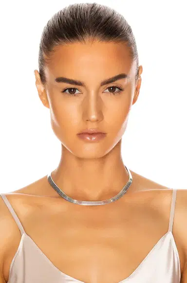 Loren Stewart XL Herringbone Necklace | Thumbnail 4 Loren Stewart XL Herringbone Necklace | Thumbnail 4