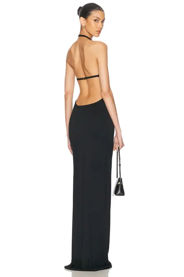 Vivian Halter Maxi Dress