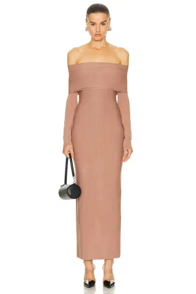 Alaïa Off The Shoulder Dress | Thumbnail 1