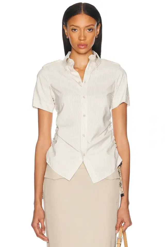 Burberry Button Up Top