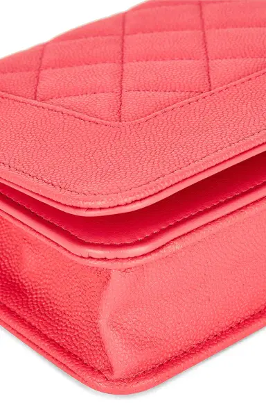Chanel Chanel Caviar Vintage Mademoiselle Wallet on Chain | Thumbnail 10 Chanel Chanel Caviar Vintage Mademoiselle Wallet on Chain | Thumbnail 10