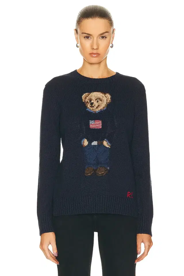 Polo Ralph Lauren Bear Long Sleeve Pullover Sweater