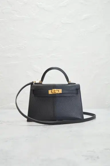 HERMÈS Casaque Veau Epsom Kelly 20 Handbag | Thumbnail 4