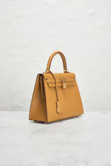 hermes Hermes Epsom Kelly 25 Handbag | Thumbnail 6
