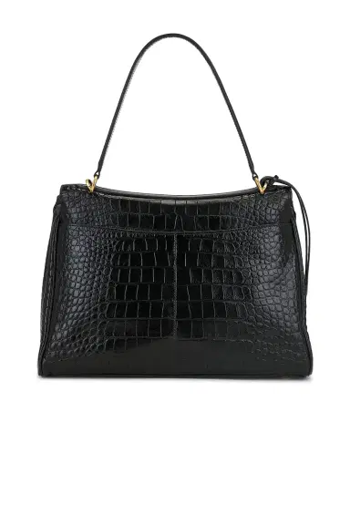 Balenciaga Rodeo Embossed Croc Medium Top Handle Bag | Thumbnail 4 Balenciaga Rodeo Embossed Croc Medium Top Handle Bag | Thumbnail 4