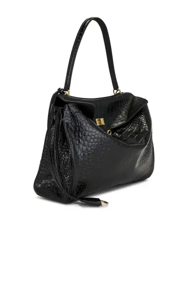 Balenciaga Rodeo Embossed Croc Medium Top Handle Bag | Thumbnail 5 Balenciaga Rodeo Embossed Croc Medium Top Handle Bag | Thumbnail 5