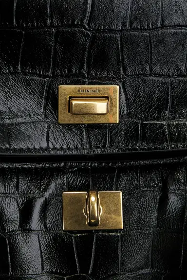 Balenciaga Rodeo Embossed Croc Medium Top Handle Bag | Thumbnail 8 Balenciaga Rodeo Embossed Croc Medium Top Handle Bag | Thumbnail 8