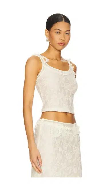 MARRKNULL Lace Layered Top | Thumbnail 2
