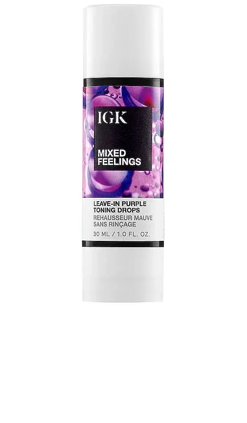 IGK Mixed Feelings Leave-In Blonde Toning Drops