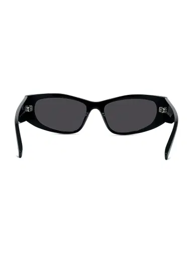 Givenchy Women's GV Day 56MM Cat-Eye Sunglasses - Shiny Black Smoke | Thumbnail 5 Givenchy Women's GV Day 56MM Cat-Eye Sunglasses - Shiny Black Smoke | Thumbnail 5