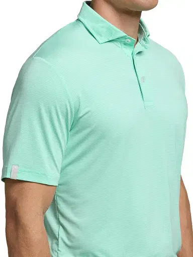 RLX Ralph Lauren Men's RLX Stretch Polo Shirt - Light Mint Ceramic - Size XXL | Thumbnail 5
