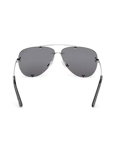 PUCCI Women's 61MM Aviator Sunglasses - Silver Black Smoke | Thumbnail 5 PUCCI Women's 61MM Aviator Sunglasses - Silver Black Smoke | Thumbnail 5
