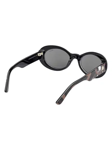 PUCCI Women's 53MM Oval Sunglasses - Black Marmo Smoke | Thumbnail 6 PUCCI Women's 53MM Oval Sunglasses - Black Marmo Smoke | Thumbnail 6