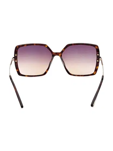 Tom Ford Women's Joanna 59MM Rectangular Sunglasses - Shiny Dark | Thumbnail 6 Tom Ford Women's Joanna 59MM Rectangular Sunglasses - Shiny Dark | Thumbnail 6