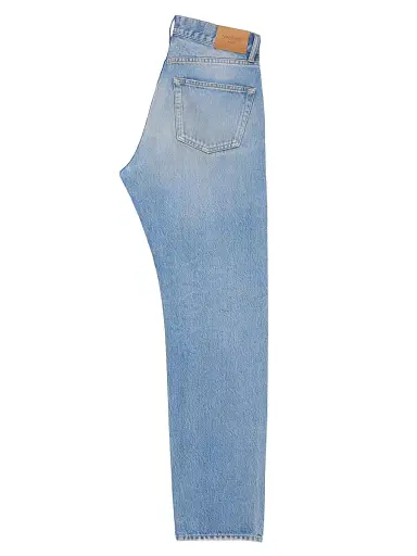 Saint Laurent Men's Mick Long Jeans in Denim - Nonza Blue - Size 33 | Thumbnail 2
