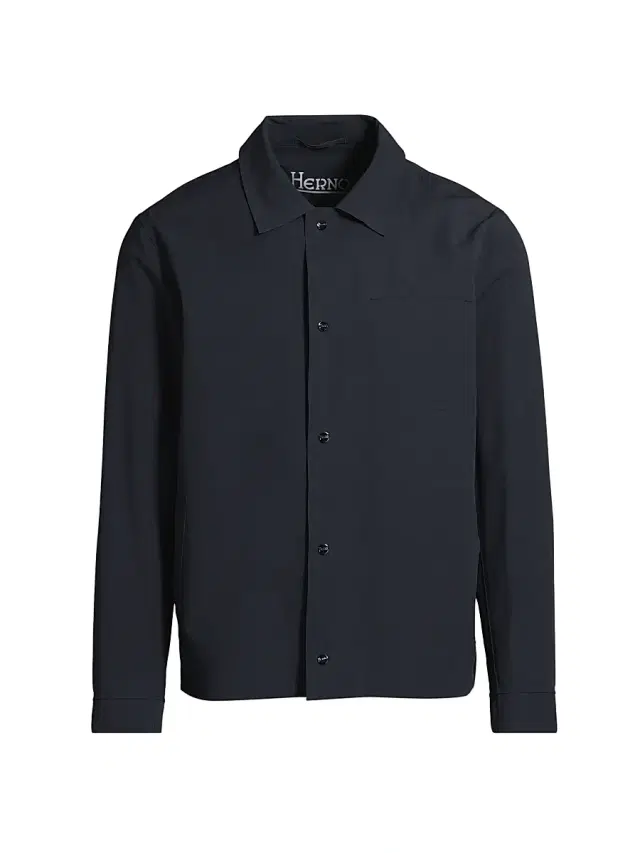 Men's Lightweight Shirt Jacket - Navy