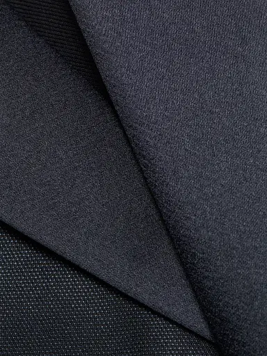 Emporio Armani Men's Textured Wool-Silk Tuxedo - Navy Blue - Size 42 | Thumbnail 7