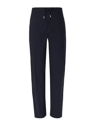 MR P. James Straight-Leg Linen Drawstring Trousers - Men | Thumbnail 1