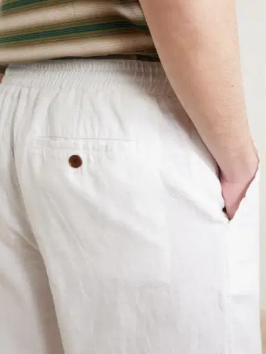 MR P. Arthur Wide-Leg Linen Trousers - Men | Thumbnail 5
