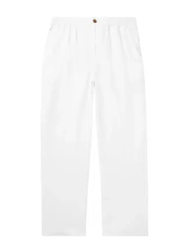 MR P. Arthur Wide-Leg Linen Trousers - Men | Thumbnail 1