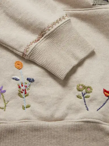 KAPITAL Embroidered Cotton-Jersey Hoodie - Men | Thumbnail 4