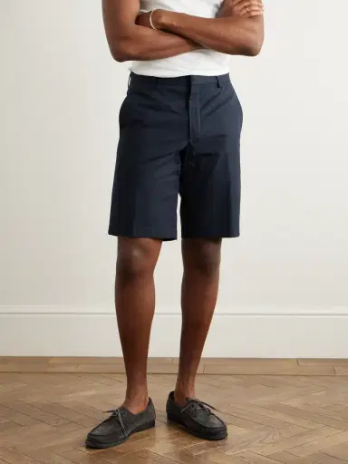 Loro Piana Jarno Straight-Leg Stretch-Cotton Bermuda Shorts - Men | Thumbnail 3 Loro Piana Jarno Straight-Leg Stretch-Cotton Bermuda Shorts - Men | Thumbnail 3