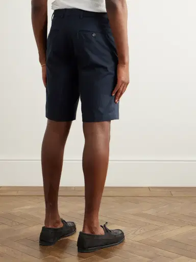 Loro Piana Jarno Straight-Leg Stretch-Cotton Bermuda Shorts - Men | Thumbnail 4 Loro Piana Jarno Straight-Leg Stretch-Cotton Bermuda Shorts - Men | Thumbnail 4