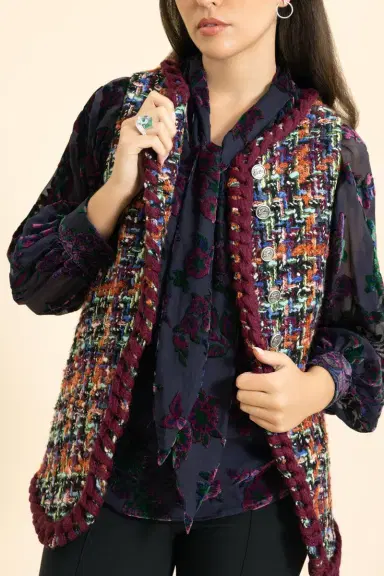 Etro Woven Vest | Thumbnail 3