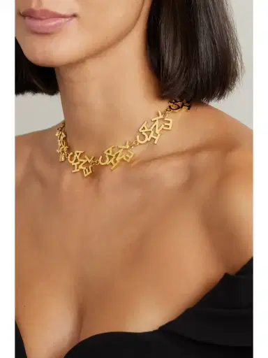 Susan Caplan Vintage Gold-plated Necklace | Thumbnail 2