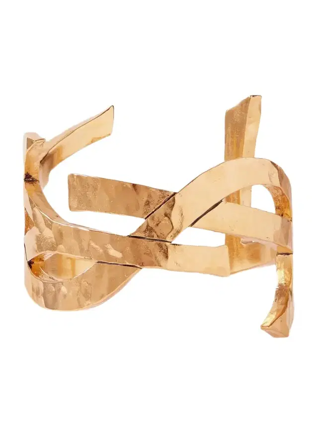 Cassandre Hammered Gold-tone Cuff