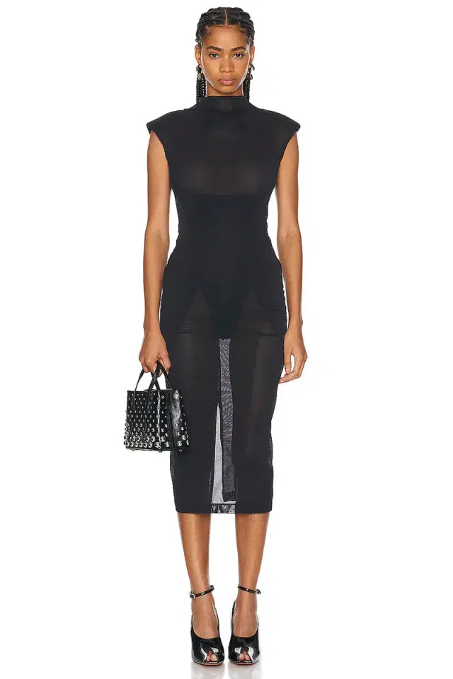 ALAÏA Highneck Dress