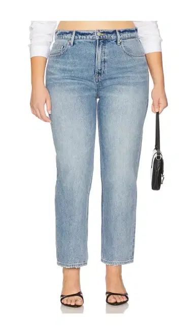 GOOD AMERICAN Good Standard Straight Jeans | Thumbnail 2 GOOD AMERICAN Good Standard Straight Jeans | Thumbnail 2
