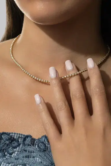 KWIAT Riviera Bezel Set Diamond Line Necklace | Thumbnail 3