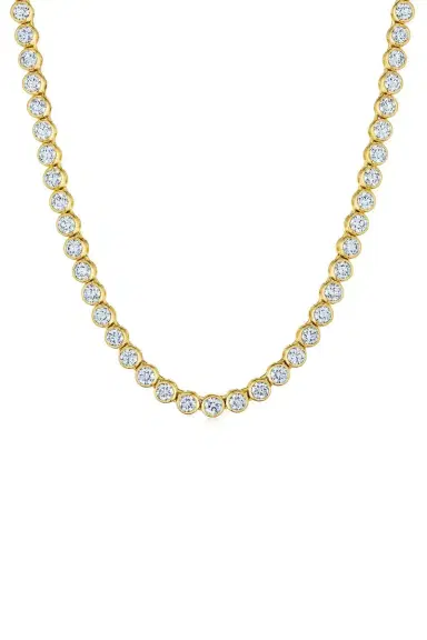 KWIAT Riviera Bezel Set Diamond Line Necklace | Thumbnail 5