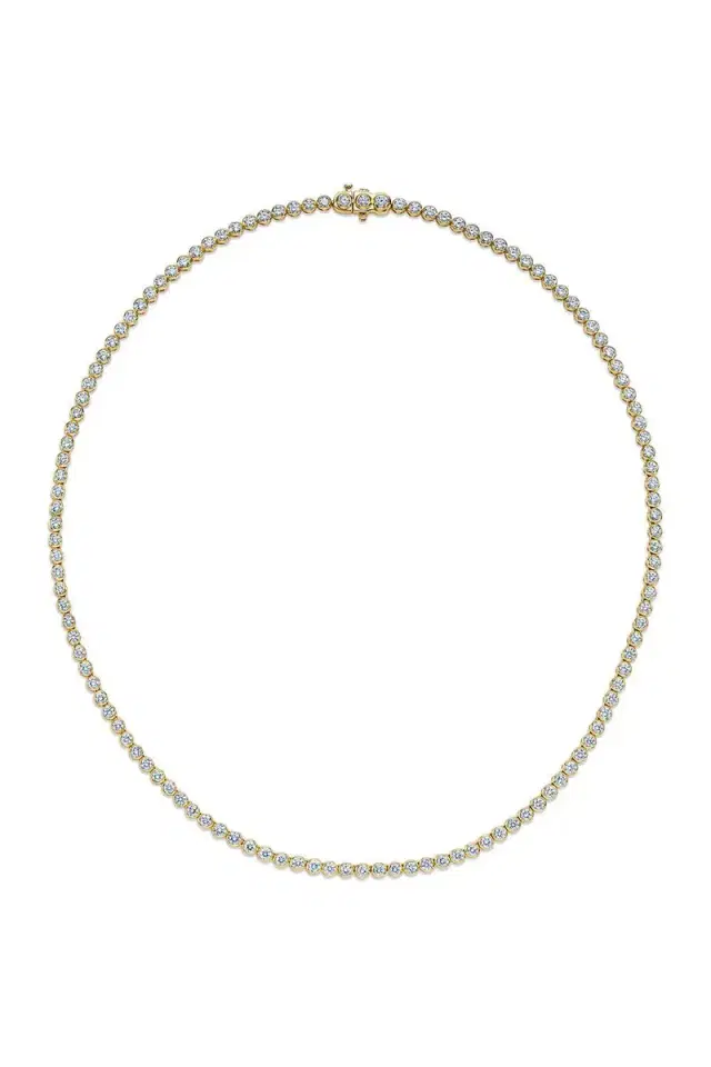 KWIAT Riviera Bezel Set Diamond Line Necklace