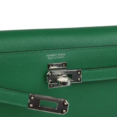 HERMÈS Hermes Kelly Danse Cactus Verso Evercolor Palladium Hardware | Thumbnail 7 HERMÈS Hermes Kelly Danse Cactus Verso Evercolor Palladium Hardware | Thumbnail 7