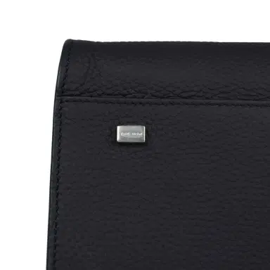 The Row The Row Soft Margaux 15 Bag Midnight Calfskin Silver Hardware | Thumbnail 8 The Row The Row Soft Margaux 15 Bag Midnight Calfskin Silver Hardware | Thumbnail 8