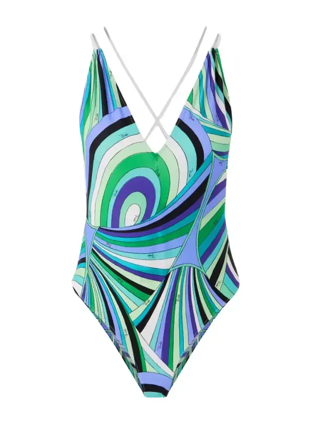 Iride Printed Swimsuit